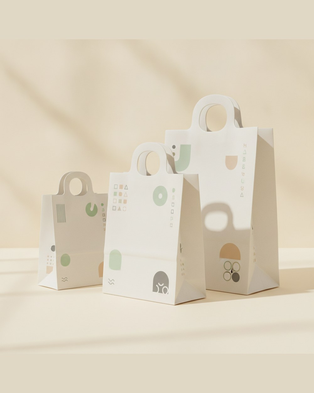 Custom Compostable Plastic Shopping Bags product image