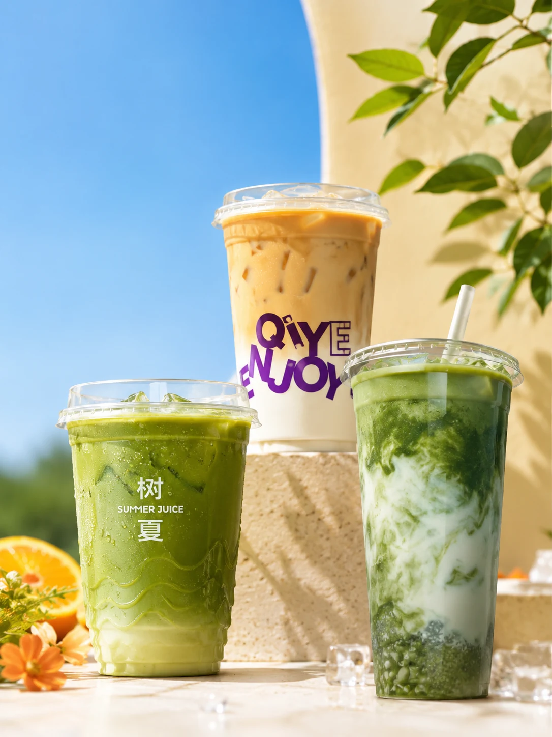 Cold Cups banner featuring Custom Compostable Cold Cups