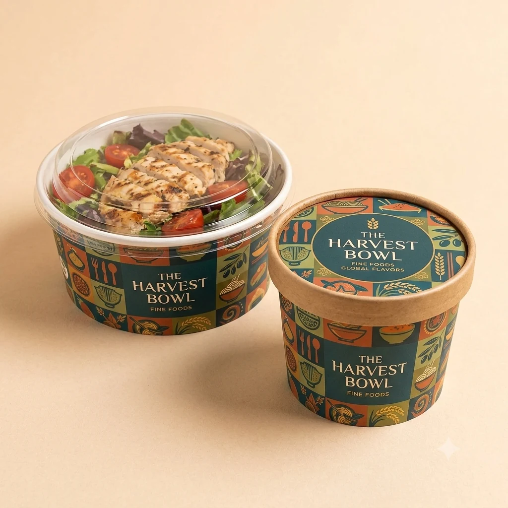 Custom Paper Food & Soup Bowls product image