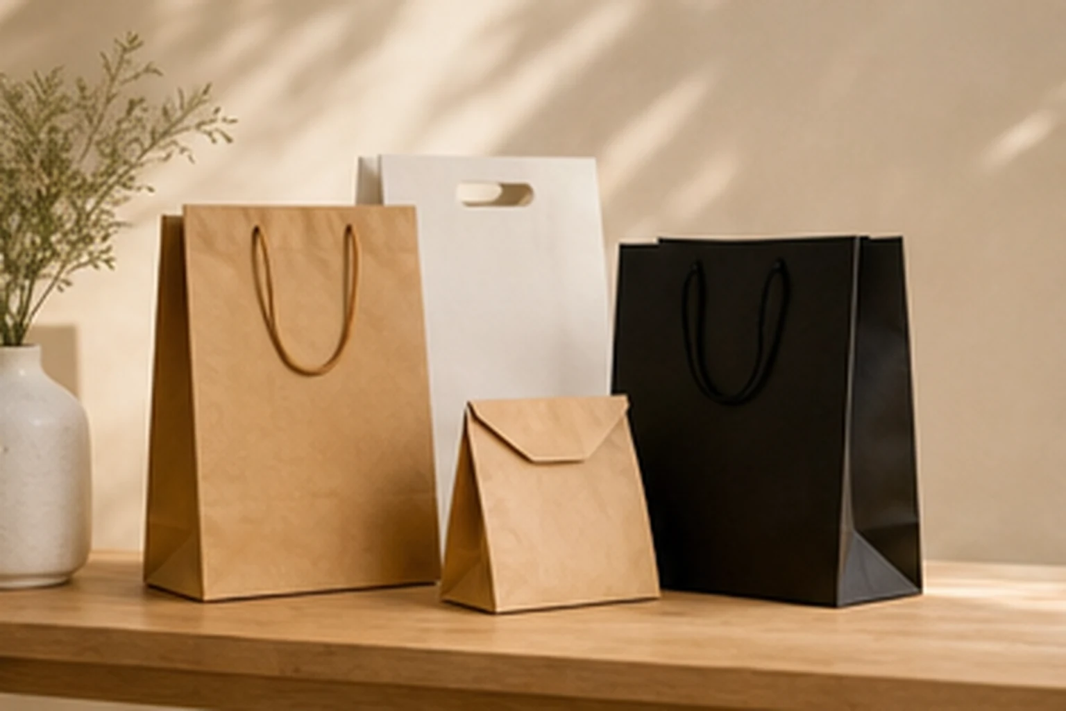 Bags banner featuring Custom Bakery & Sandwich Bags