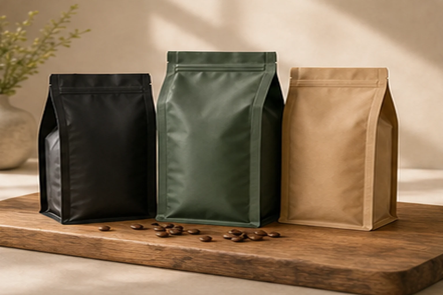 Custom Stand Up Coffee Pouch product image
