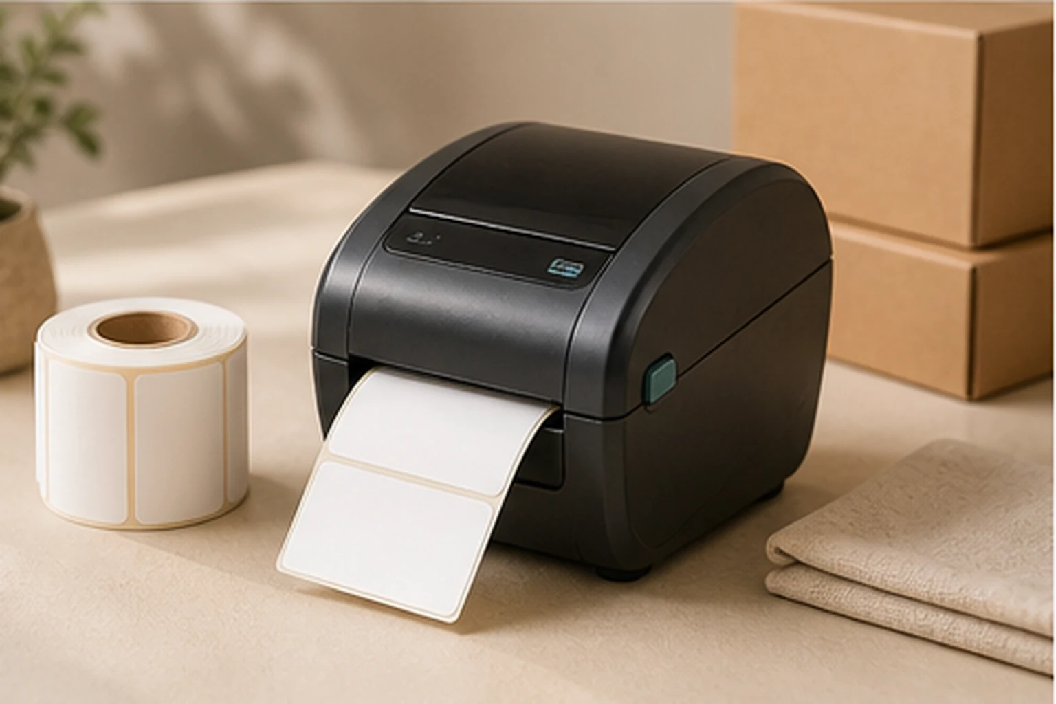 Stock Wireless Thermal Label Printer product image
