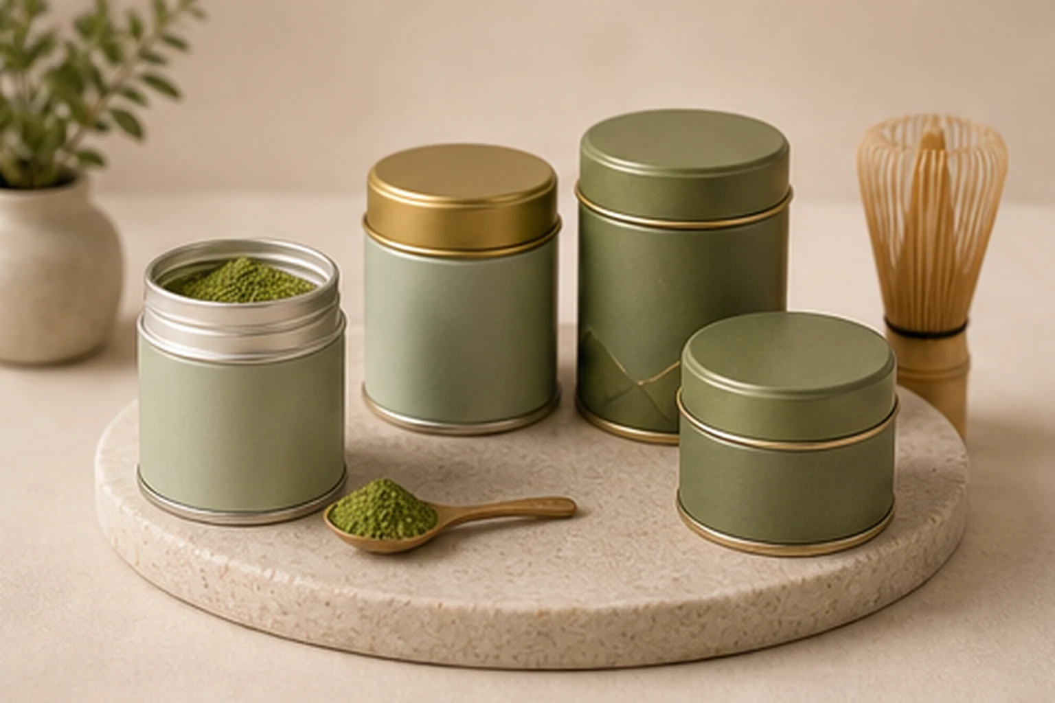 Custom Matcha Tins product image