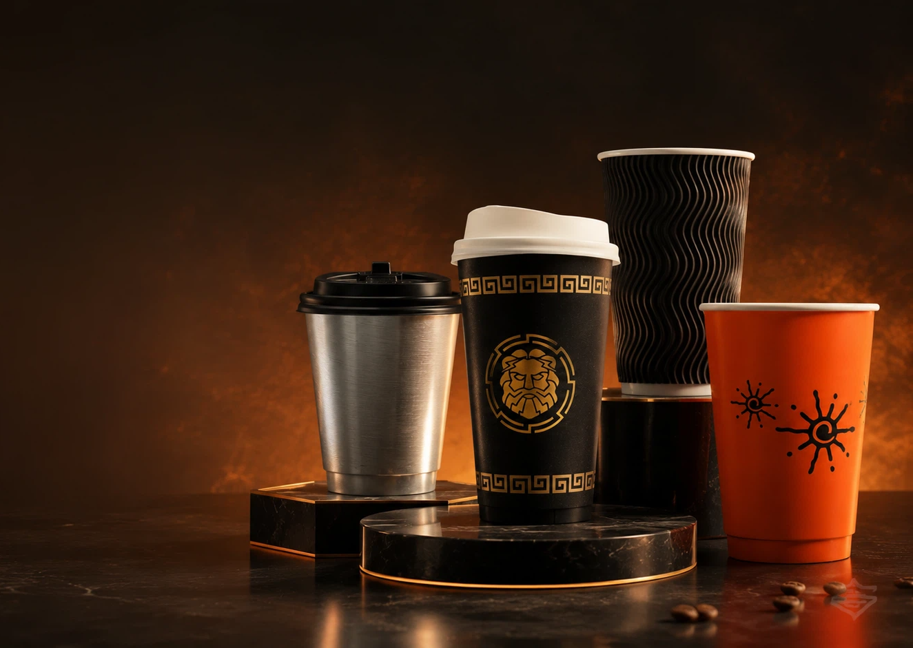 Custom Coffee Cups Aqueous banner image 3