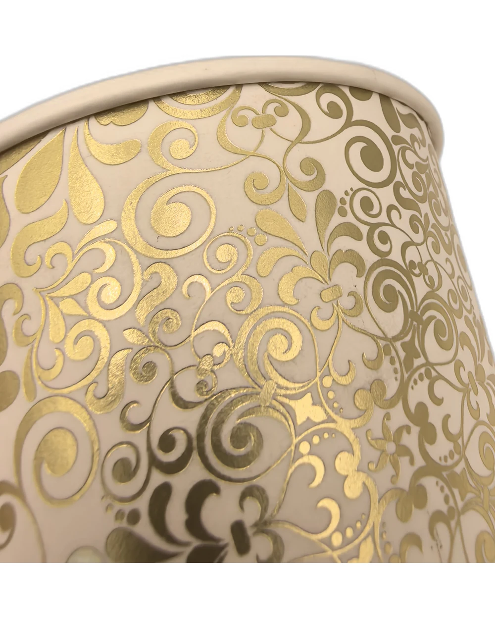 Custom Coffee Cups Compostable print and finish detail 1