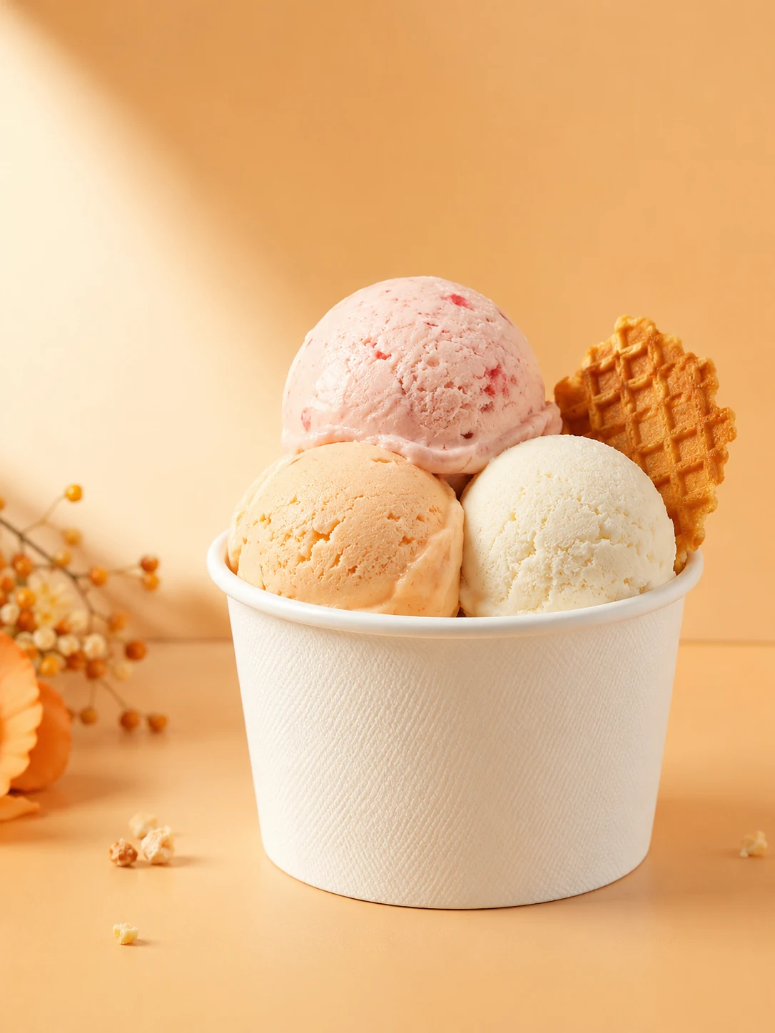 Ice Cream Cups banner featuring Custom Ice Cream Cups